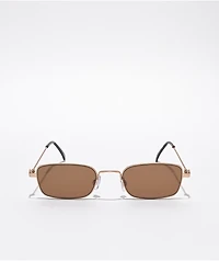 Vans Hiland Brown & Gold Sunglasses