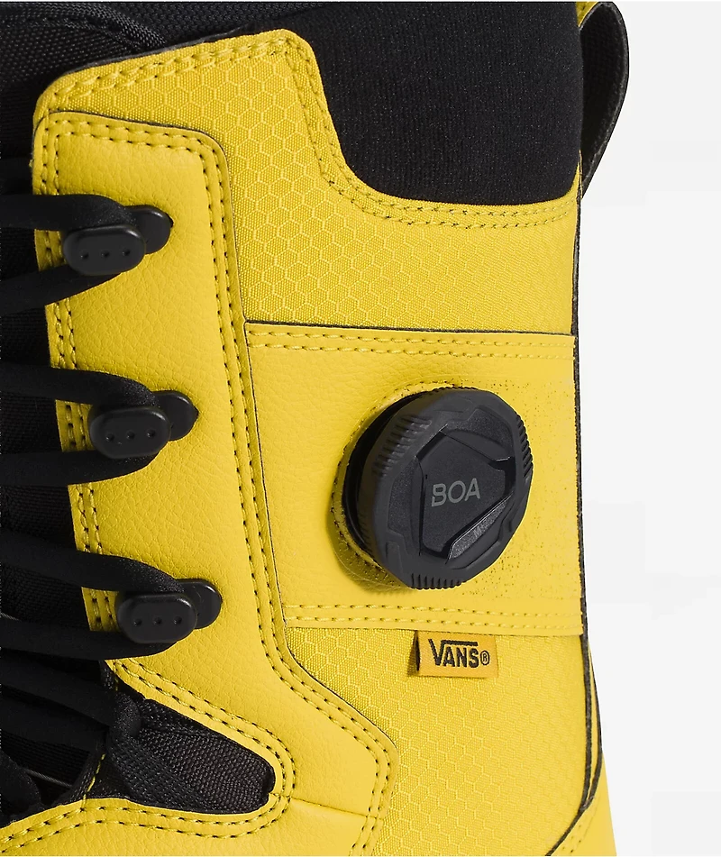 Vans Invado OG Black & Yellow Snowboard Boots 2027