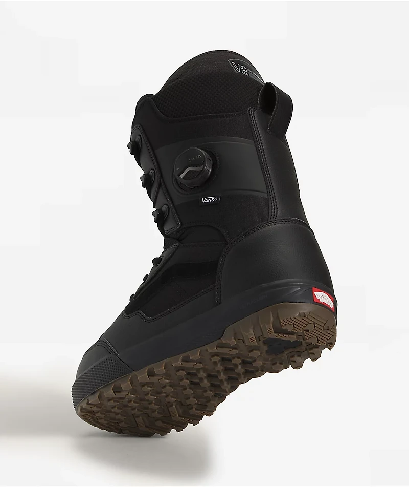Vans Invado Pro Black & Gum Snowboard Boots 2027