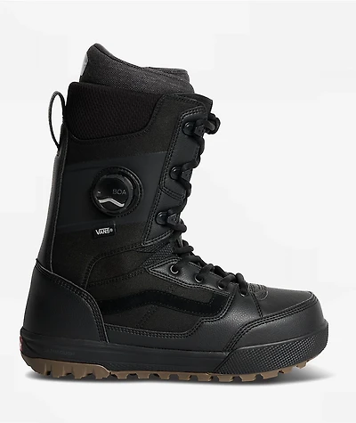 Vans Invado Pro Black & Gum Snowboard Boots 2027