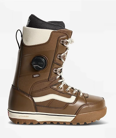 Vans Invado Pro Vintage Cocoa Brown Snowboard Boots 2027