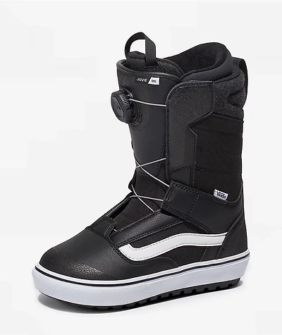 Vans Juvie OG Black & White Snowboard Boots 2027