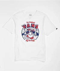 Vans Kids' Snow Surfing White T-Shirt