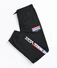Vans Kids Easy Logo Black Jogger Sweatpants