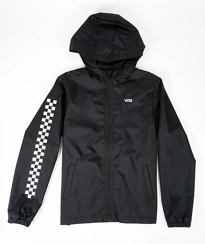 Vans Kids Garnett Black Windbreaker Jacket