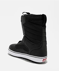 Vans Kids Juvie Linerless Black & White Snowboard Boots 2026