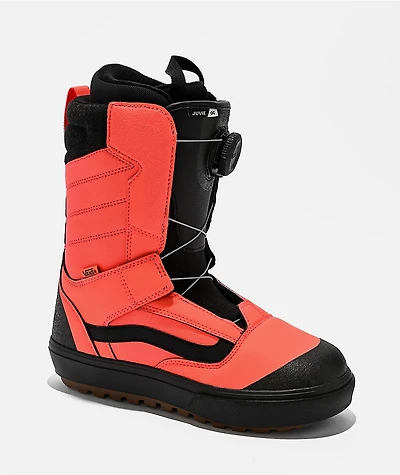 Vans Kids Juvie OG Orange & Black Snowboard Boots 2026