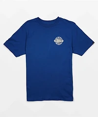 Vans Kids Off The Wall Blue T-Shirt