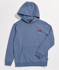 Vans Kids Old Skool Complete Slate Blue Hoodie