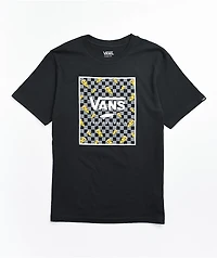 Vans Kids Pizza Print Box Black T-Shirt