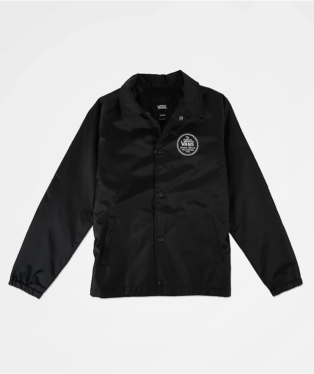 Vans Kids Torrey II Black Coaches Jacket at Coquitlam Centre in