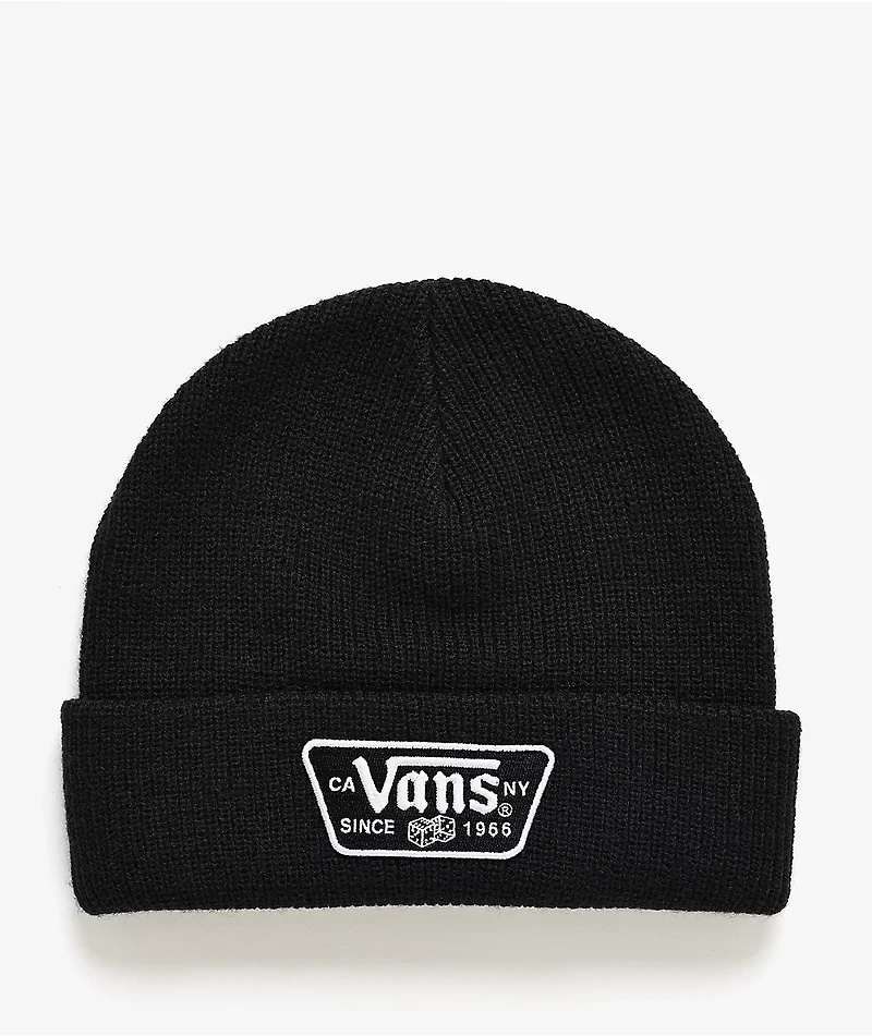Vans Knu Patch Black Beanie