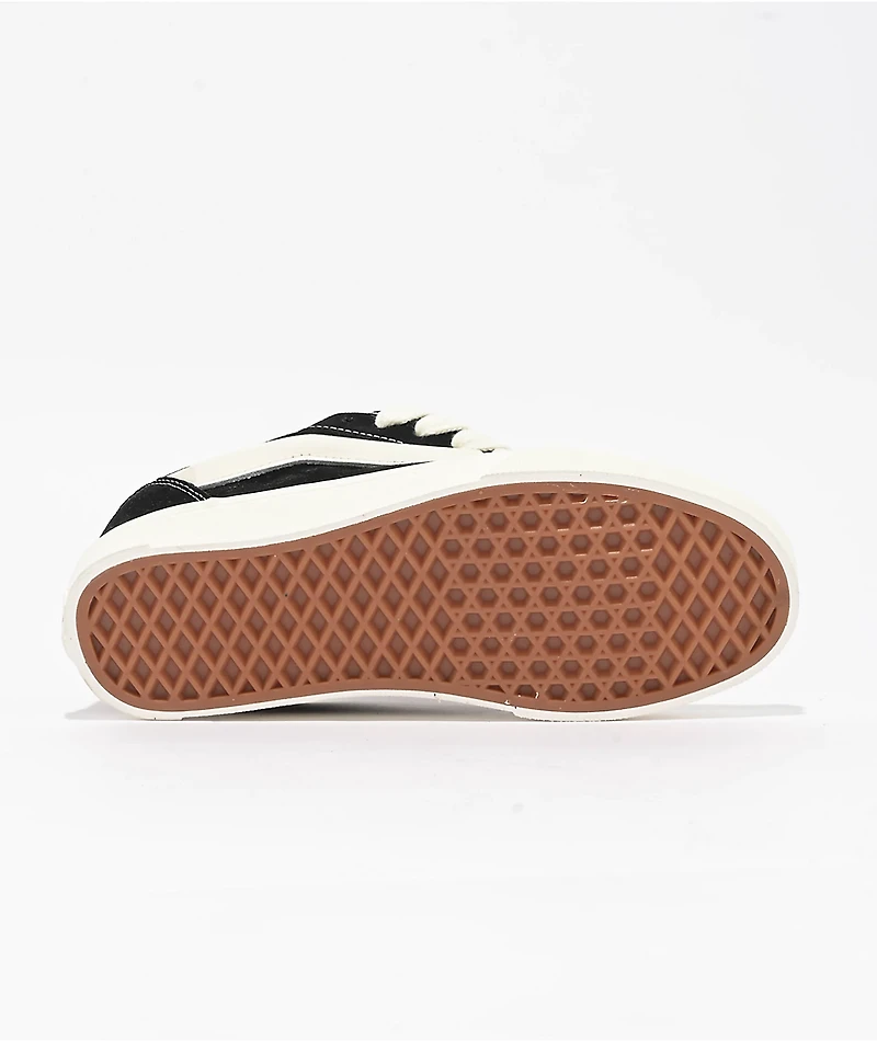 Vans Knu Skool Black & Sepia Rose Skate Shoes