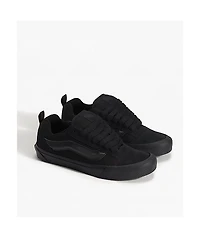 Vans Knu Skool Black Mono Skate Shoes