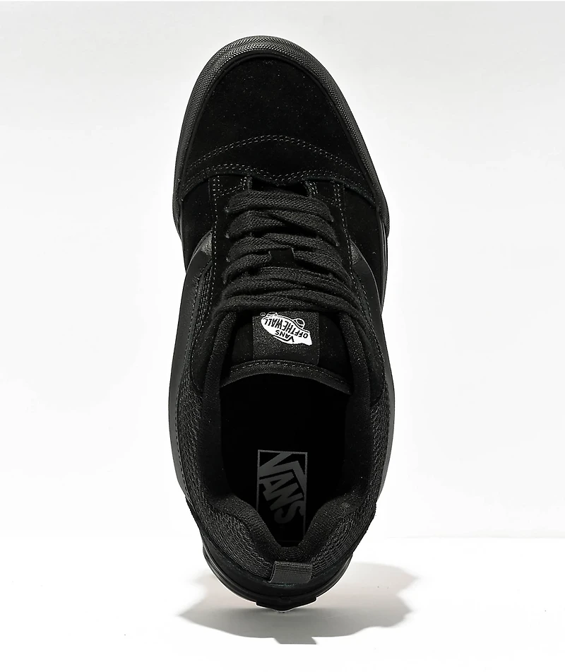 Vans Knu Skool Black Skate Shoes