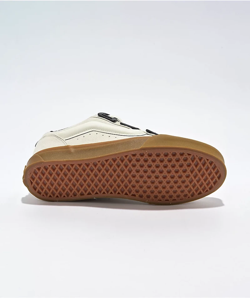 Vans Knu Skool DR Marshmallow & Gum Skate Shoes