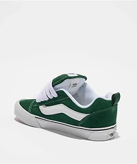 Vans Knu Skool Green & White Skate Shoes
