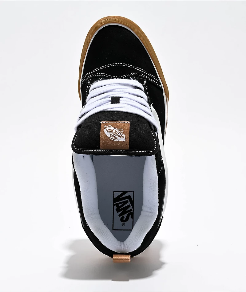 Vans Knu Skool Gum Bumper Black Shoes