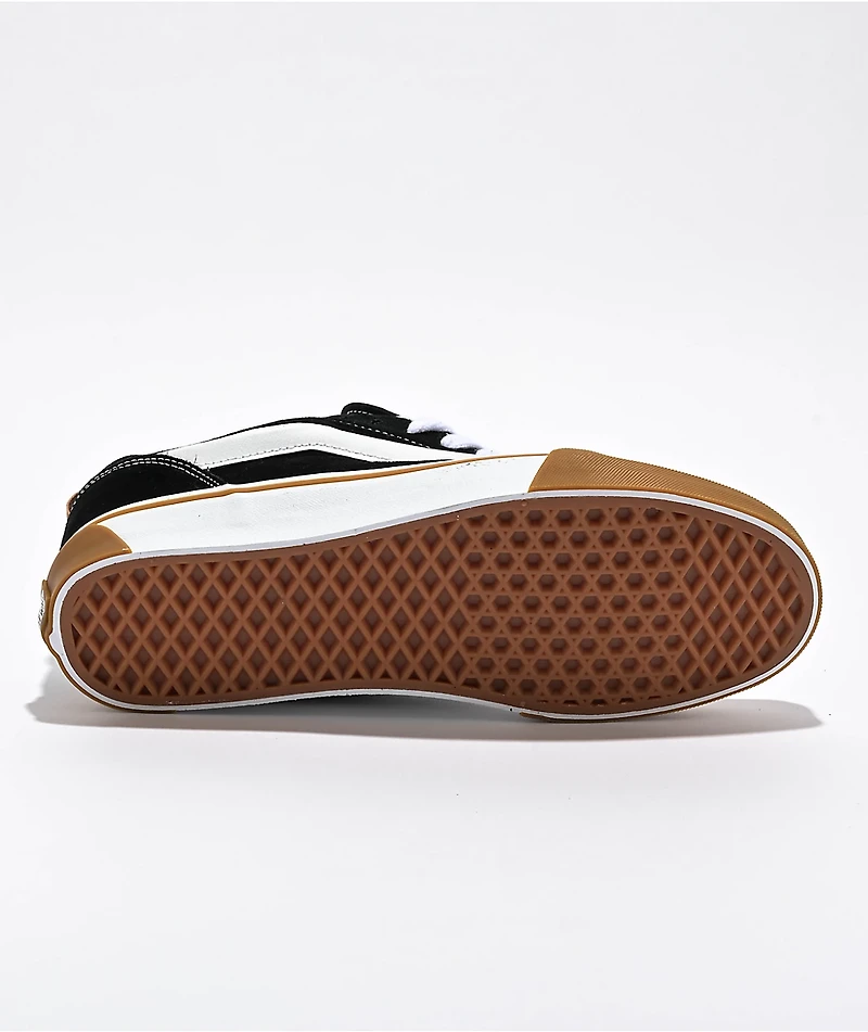 Vans Knu Skool Gum Bumper Black Shoes