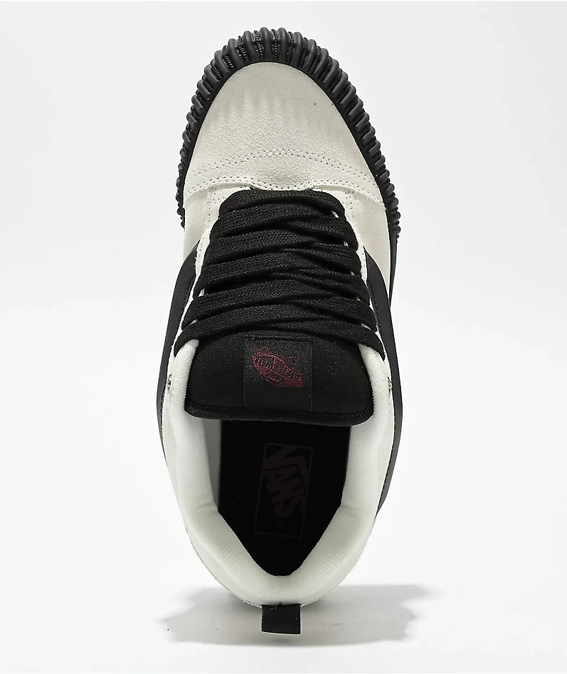 Vans Knu Skool The Shadows White & Black Skate Shoes