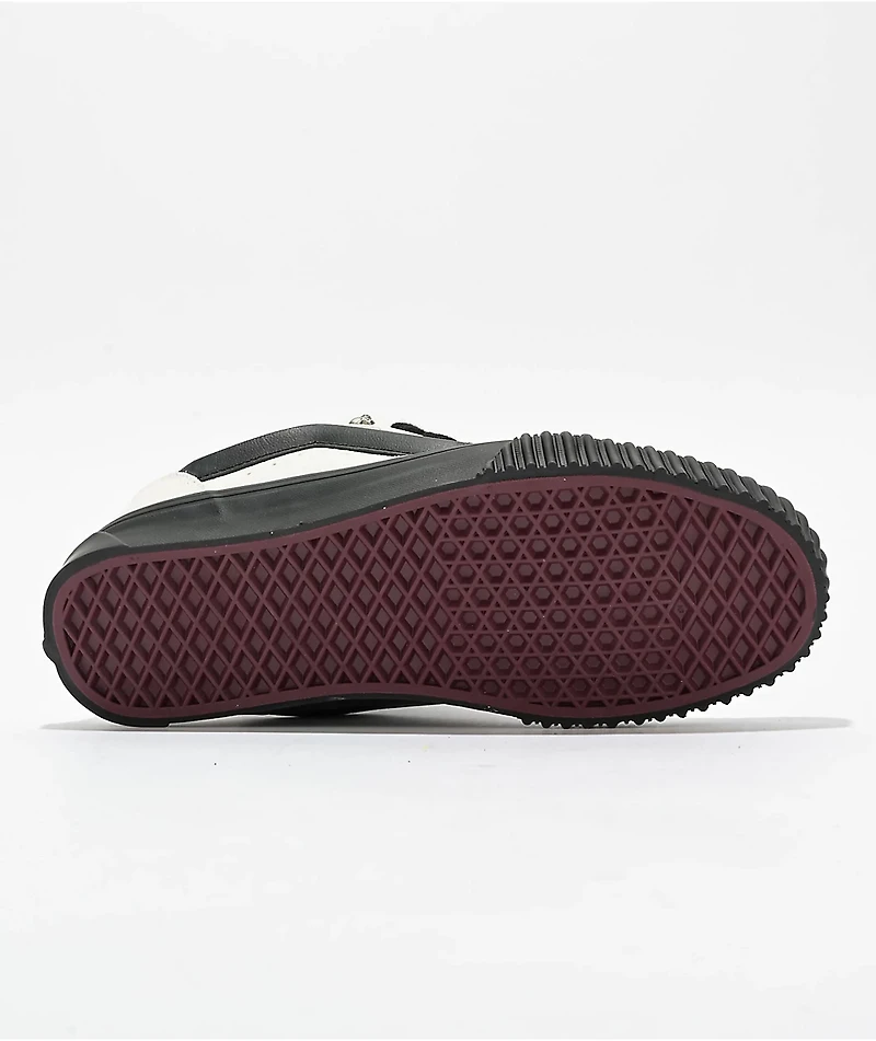 Vans Knu Skool The Shadows White & Black Skate Shoes