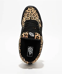 Vans Knu Skool Leopard & Black Skate Shoes