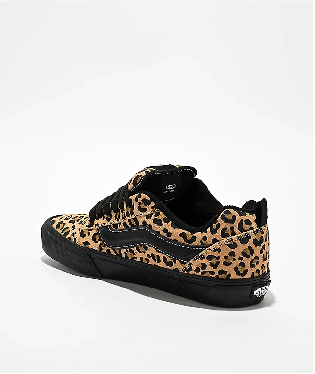 Vans Ward Womens Vans Jcpenney Vans Knu Skool Leopard Black Skate