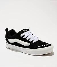 Vans Knu Skool Pearls Black & White Skate Shoes