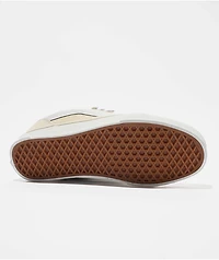 Vans Knu Skool Pig Suede Oatmeal Skate Shoes