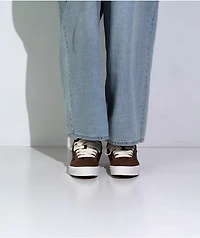 Vans Knu Skool Suede Brown Skate Shoes