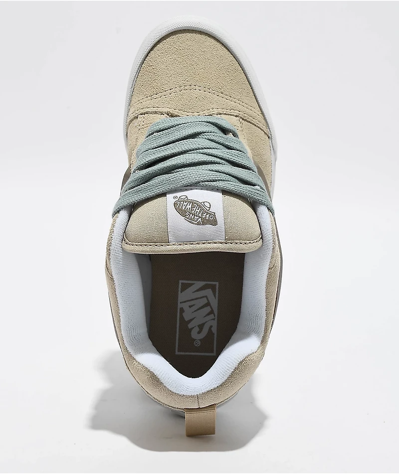 Vans Knu Skool Two-Tone Peyote Tan Skate Shoes