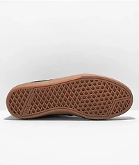 Vans Kyle Walker Pro Black, White, & Gum Skate Shoes