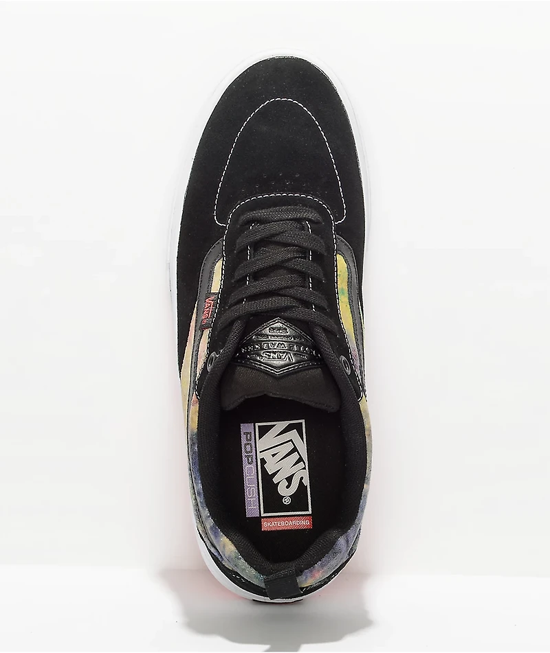 Vans Kyle Walker Pro Black & Multi Tie Dye Terry Skate Shoes