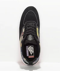 Vans Kyle Walker Pro Black & Multi Tie Dye Terry Skate Shoes