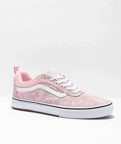 Vans Kyle Walker Pro Pink Acid Denim Skate Shoes