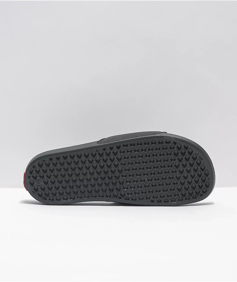 Vans La Costa Black Slide Sandals
