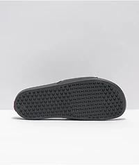 Vans La Costa Black Slide Sandals