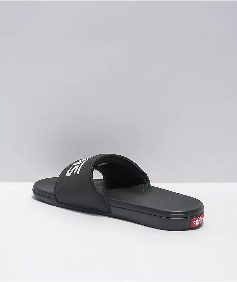 Vans La Costa Black Slide Sandals