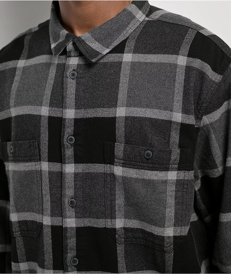 Vans Larkspur Black Flannel Shirt