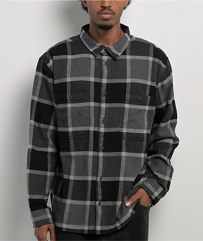 Vans Larkspur Black Flannel Shirt