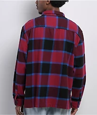 Vans Larkspur Burgundy Flannel Shirt