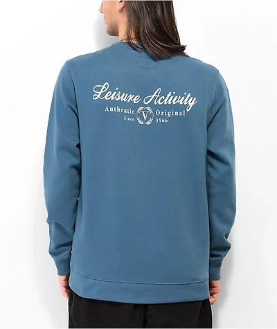 Vans Leisure Teal Crewneck Sweatshirt