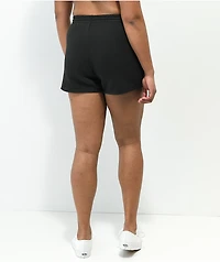 Vans Lightweight ComfyCush Black Sweat Shorts