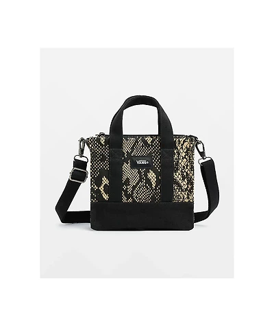 Vans Lil Pergs Snakeskin & Black Mini Tote Bag