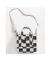 Vans Lil Pergs White & Black Checker Mini Tote Bag