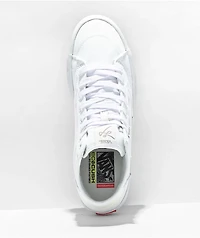Vans Lizzie Canvas White Skate Shoes