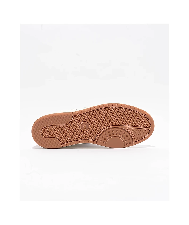 Vans Lowland 2.0 Vintage Red & Gum Skate Shoes