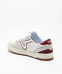 Vans Lowland 2.0 Vintage Red & Gum Skate Shoes