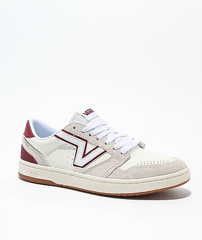 Vans Lowland 2.0 Vintage Red & Gum Skate Shoes