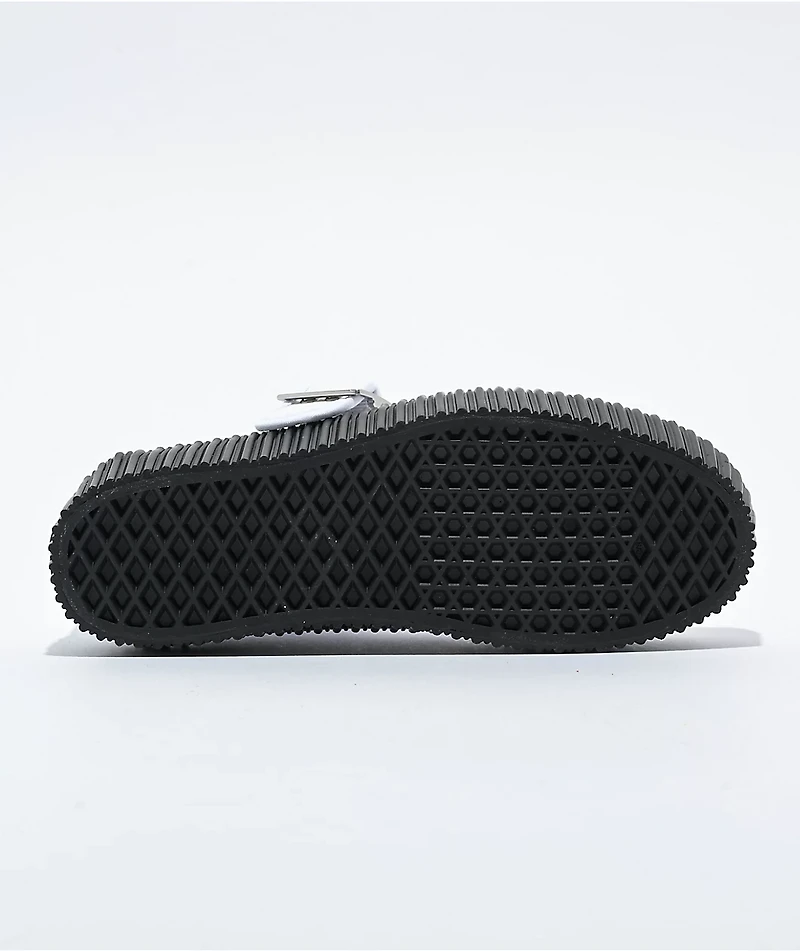 Vans Mary Jane Creeper Grunge Ballet White & Black Shoes